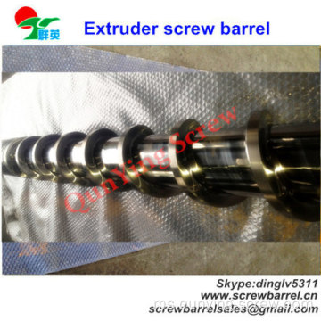 Diameter 150 Bimetallic skru untuk Extruder